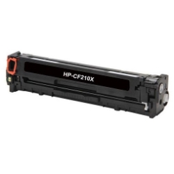 HP 131X (CF210X) Black Toner Cartridge-High Yield - Compatible HP 131X, hp 131a, CF210X, cf210a