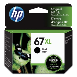 HP 67XL - Ink Cartridge - Black High Yield 4ml (3YM57AN) HP 67XL, Deskjet printer, 3YM57AN