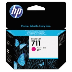 HP 711 - Ink Cartridge - Magenta 29ml (CZ131A) HP 711, DESIGNJET t120 ink, t520 ink, CZ131A