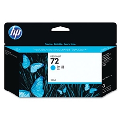 HP 72 - Ink Cartridge - Cyan 130ml (C9371A) HP 72, DESIGNJET t2300 ink, C9371A