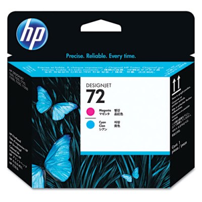 HP 72 - Printhead - Magenta/Cyan (C9383A) HP 72, DESIGNJET t610 printhead, C9383A
