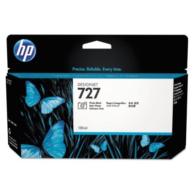 HP 727 - Ink Cartridge - Photo Black 130ml (B3P23A) HP 727, DESIGNJET t1500 ink, B3P23A