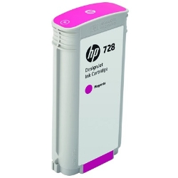 HP 728 - Ink Cartridge - Magenta 130ml (F9J66A) HP 728 ink, DESIGNJET t730 ink, HP F9J66A