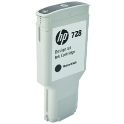 HP 728 - Ink Cartridge - Matte Black 300ml (F9J68A) HP 728 ink, DESIGNJET t730 ink, HP F9J68A