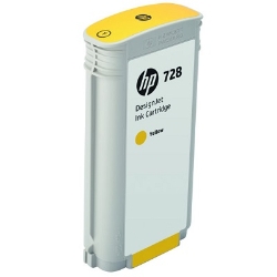 HP 728 - Ink Cartridge - Yellow 130ml (F9J65A) HP 728 ink, DESIGNJET t730 ink, HP F9J65A