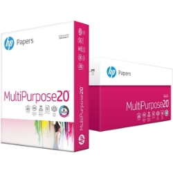 HP Multi-Purpose Copy Paper, 20 lb, 8-1/2" x 11", 5000 Sheets multipurpose paper, Paper, copy paper, hp copy paper
