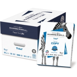 Hammermill Tidal Multipurpose Copy Paper, 20 lb, 8-1/2" x 11", 5000 Sheets Copy Paper, standard copy paper, case of copy paper, ham162008