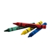 Kids' Honeycomb Restaurant Crayons 4 Per Box, 500 Packs/Case - MCRAY4BXH2000