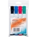 Integra Dry-Erase Marker Set, Chisel Tip, 4/Pack - MMIDEC4A