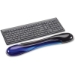 Kensington Duo Gel Wave Keyboard Wrist Rest, Black and Blue - MDKDGKWBB