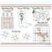 Kids Coloring Activity Sheet Placemats, Western Theme - 250 Pack - MA1411WES100250