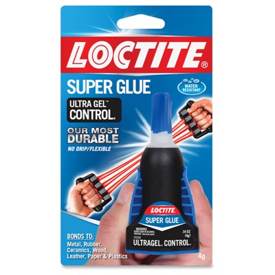 Loctite Ultra Gel Control Super Glue, .14 oz, Super Glue Liquid Super Glue, loctite super glue, easy squeeze super glue