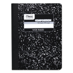 Mead Square Deal Composition Book, Black composition book