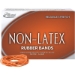 Non-Latex Rubber Bands - Size #19 - 1 lb. Box - MRBANL191LB