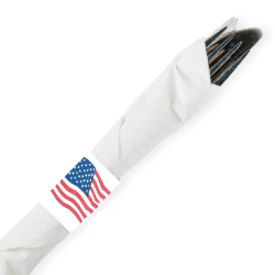 Patriotic US Flag Paper Napkin Band Rings 20,000/Pack Patriotic napkin bands, american flag napkin bands, adhesive napkin bands, usa paper napkin bands, memorial day self-adhering napkin bands