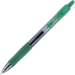 Pilot G2 Retractable Gel Ink Rollerball Pens, Green, 12/Pack - MMPG2R12G