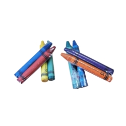 Premium Kids 60mm Restaurant Crayons 2 Pack Wrapped, 1,600 Packs/Case  crayons, bulk crayons, restaurant crayons, 2 pack crayons, crayons for kids for restaurants