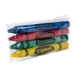 Premium Kids' Restaurant Crayons 4 Pack Wrapped, 1,000 Packs/Case - MCRAY4PK4000