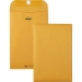 Quality Park Gummed Clasp Envelope, 6" x 9", 28lb, Kraft, 100/Box - MEQCE69100K