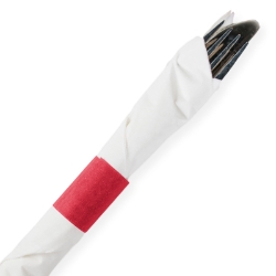 Red 6 Inch Paper Napkin Bands Self-Adhering Rings 20,000/Pack red napkin bands, restaurant napkin bands, adhesive napkin bands, paper napkin bands, self-adhering napkin bands