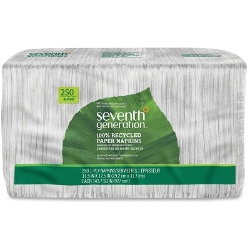 Seventh Generation Recycled 1 Ply Napkins, 250/Pack 1 ply lunch napkins