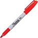 Sharpie Pen-Style Permanent Marker, Fine Tip, Red, 12/Box - MMSPMF12R