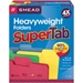 Smead SuperTab® Heavyweight File Folders, 1/3 Tab Cut, 50/Box, Assorted Colors - MFSSTH1350A