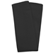 Snap Drape Hemmed Cloth Napkins 20" x 20", Black, 12/Pack - NPKN2020B