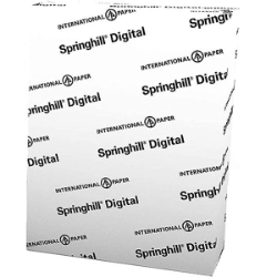 Springhill 8.5" x 14" 67LB White Vellum Cardstock 250 Sheets/Pkg 67 lb printer paper, premium copy paper, heavyweight printer paper, vellum printer paper