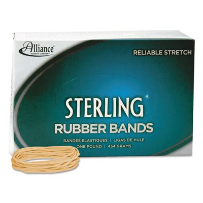 Sterling Rubber Bands - Size #19 - 1 lb. Box Rubber Bands, #19 rubber bands, big rubber bands