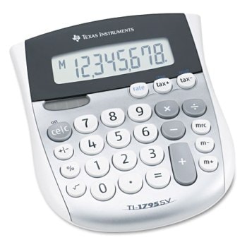 TI-1795SV Minidesk Calculator, 8-Digit LCD TI-1795SV, TI-1795SV Calculator, Minidesk Calculator