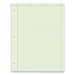 TOPS Engineering Computation Pad, 8 1/2 x 11, Green, 100 Sheets - MTECP81211G