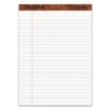 TOPS Perforated Legal Pads, Wide-Ruled, White, 8 1/2" x 11 3/4", 12/Case