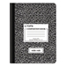 TOPS Wide-Ruled Composition Book, Black - MNTCBW1B