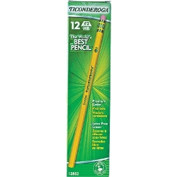 Ticonderoga Presharpened No. 2 Pencils, 12/Pack no 2 pencils, pencils, wood pencils