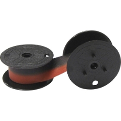 Universal Calculator C-Wind Spools for Calculator Printers, 6/Box - Black/Red Universal calculator spools, casio calculator ink, citizen calculator ink, star calculator printer ink 