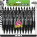 Zebra Pen Z-Grip Retractable Ballpoint Pens, Black, 24/Pack - MMZRBP24B